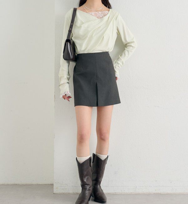  「スリットミニスカパン」|スカート|