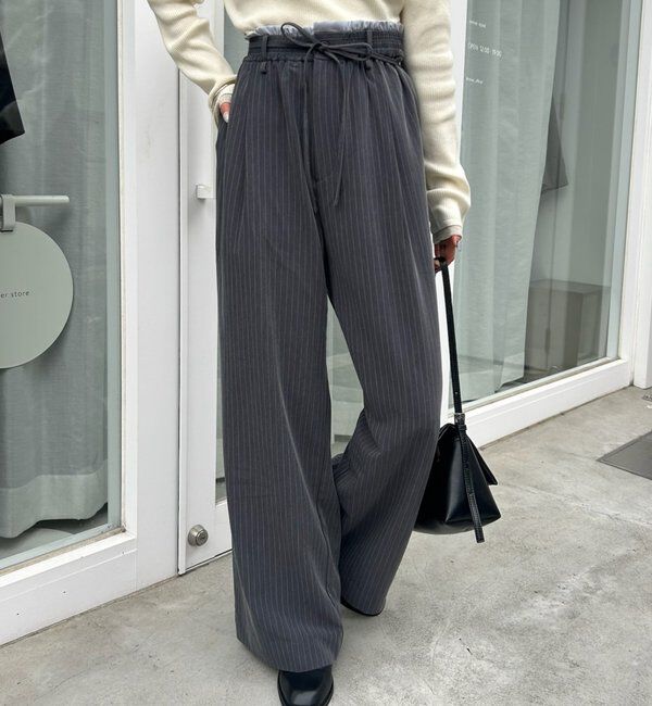  「Wベルトパンツ」|チノ|