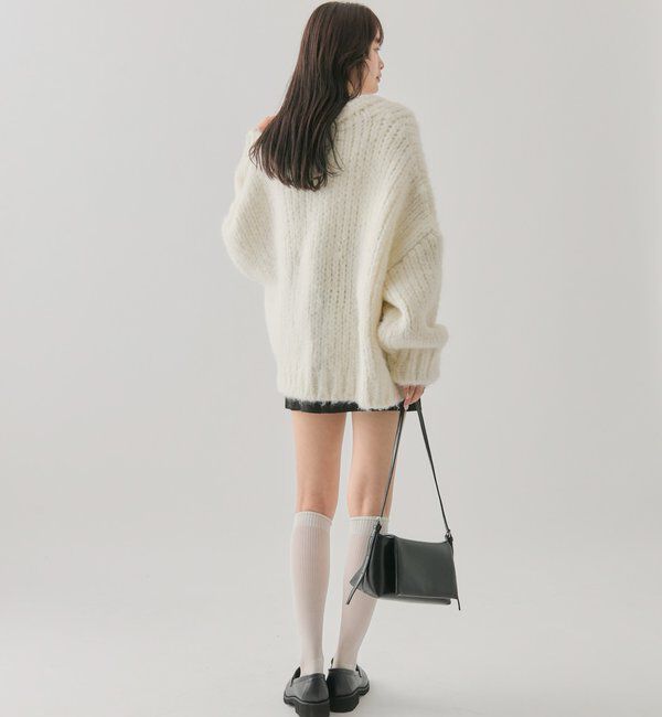  「ダイヤニットカーディガン」|カーディガン|