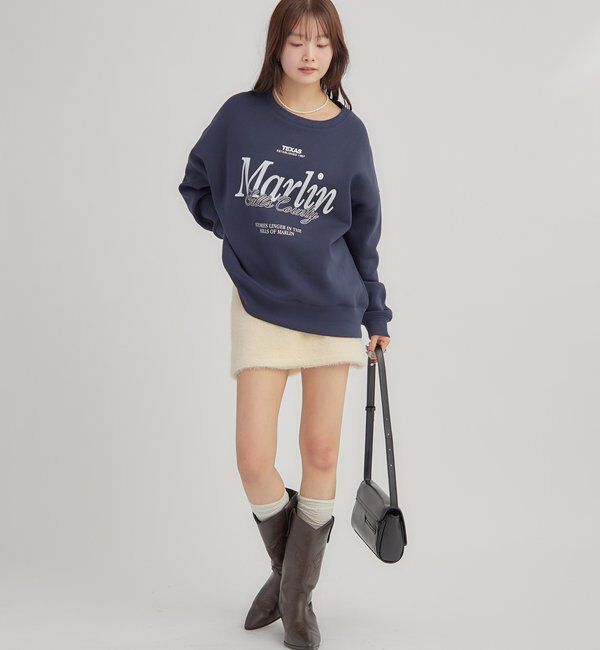  「裏起毛ロゴスウェット」|パーカー|