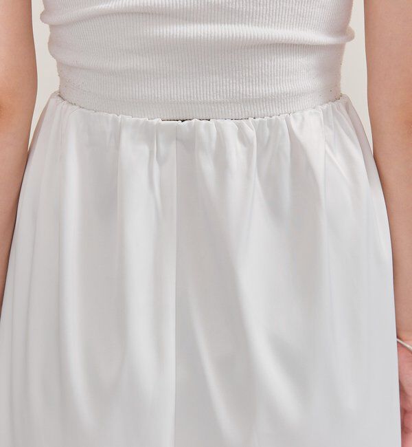  「裾レースマルチスカート」|スカート|