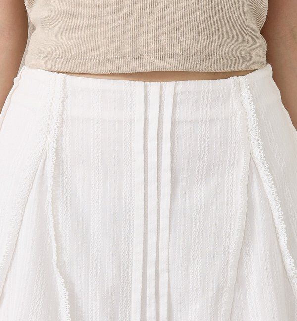  「コットンフリルミニスカート」|スカート|