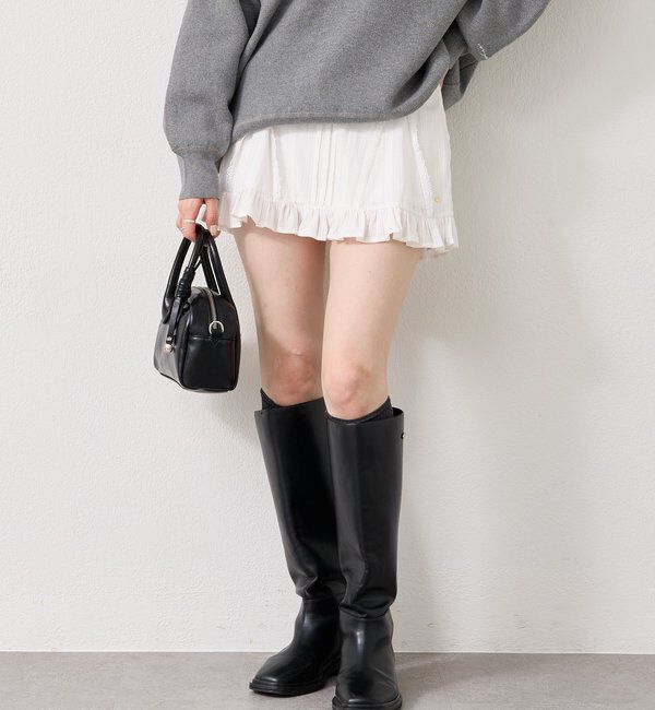  「コットンフリルミニスカート」|スカート|