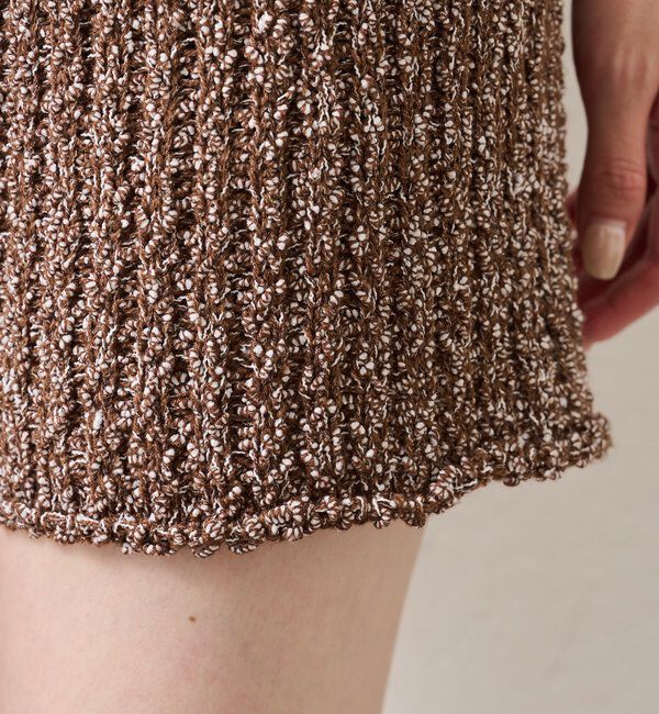  「スラブヤーンニットパンツ」|チノ|