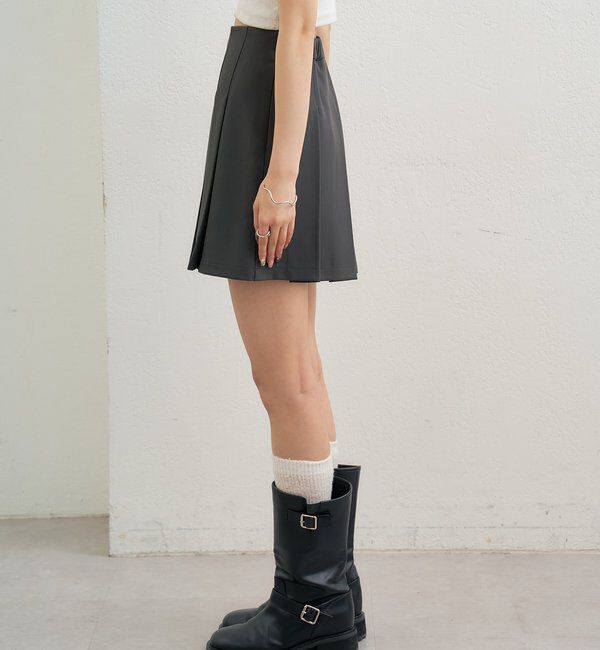  「プリーツミニスカート」|スカート|