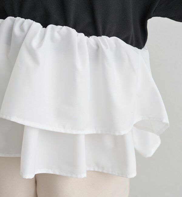  「ペプラムヘンリーニット」|ニット・セーター|