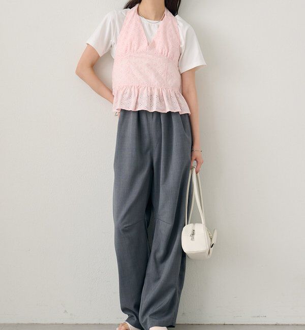  「バックロゴプリントちびTシャツ」|Tシャツ・カットソー|