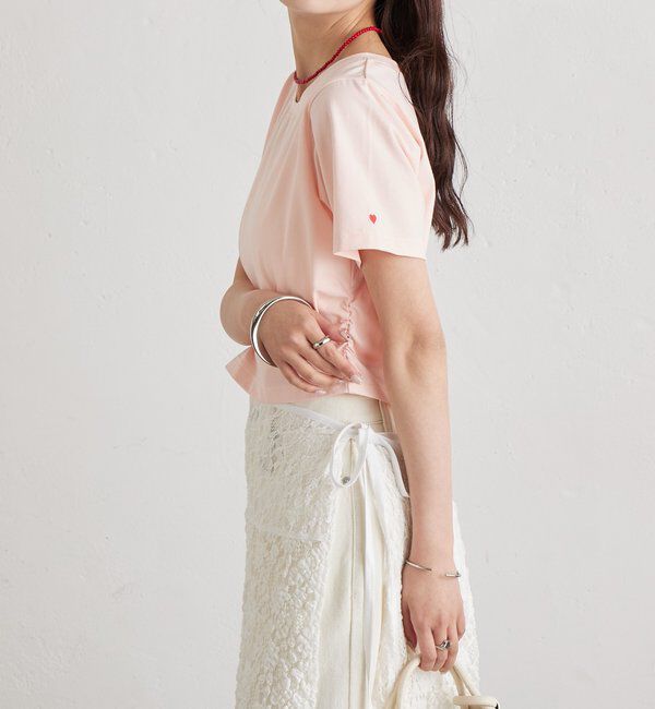  「バックロゴプリントちびTシャツ」|Tシャツ・カットソー|