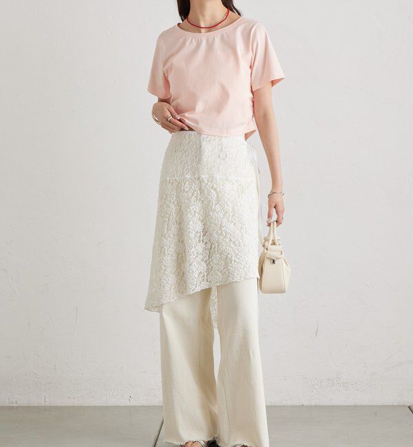  「バックロゴプリントちびTシャツ」|Tシャツ・カットソー|