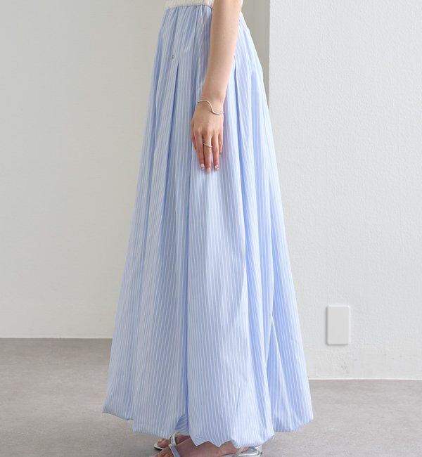  「ストライプバルーンスカート」|スカート|