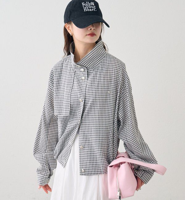  「シアートレンチブルゾン」|ブルゾン・スタジャン|