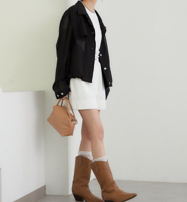  「シアートレンチブルゾン」|ブルゾン・スタジャン|