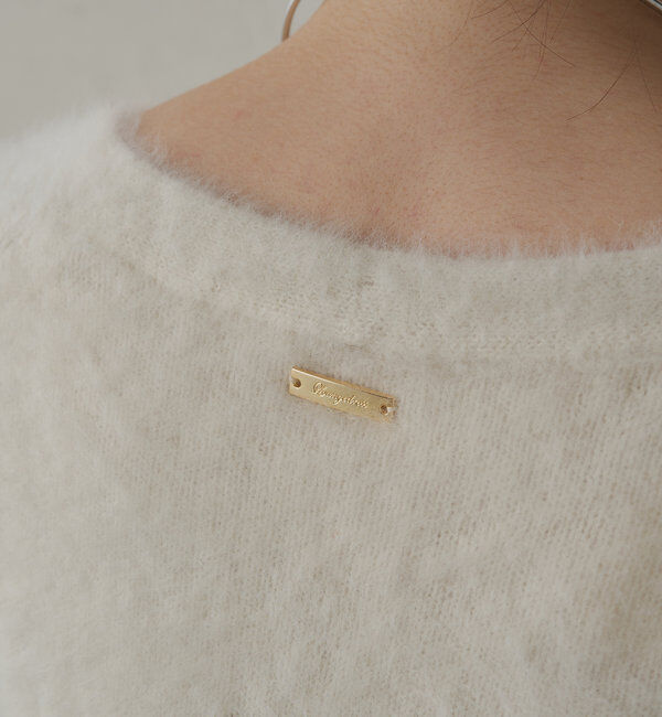  「FURカシミヤVニット」|ニット・セーター|