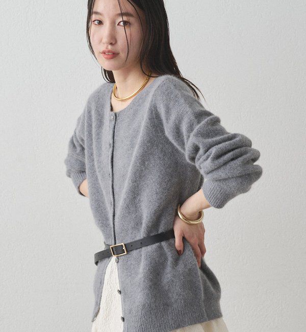  「FURウール2WAYニットカーデ」|ニット・セーター|