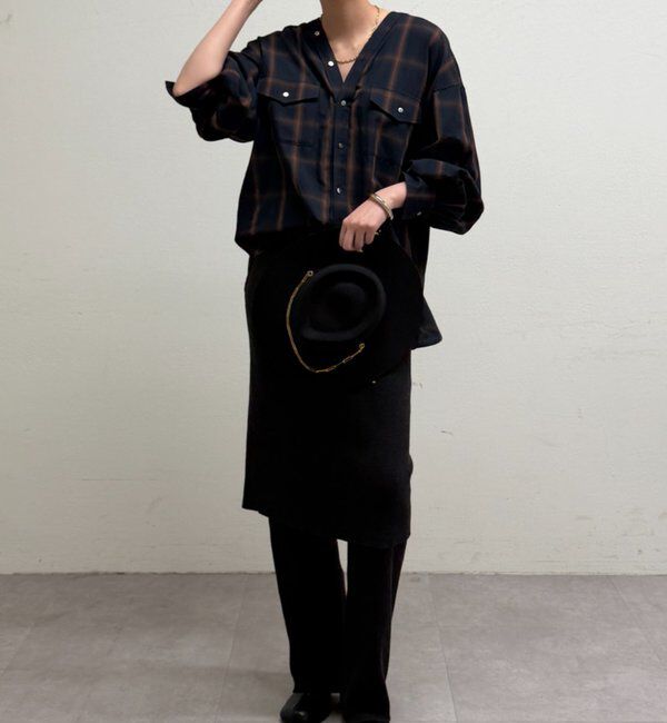  「オンブレチェックシャツ」|シャツ・ブラウス|