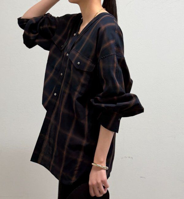 「オンブレチェックシャツ」|シャツ・ブラウス|