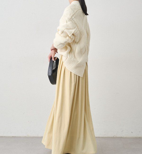  「ケーブルVニット」|ニット・セーター|