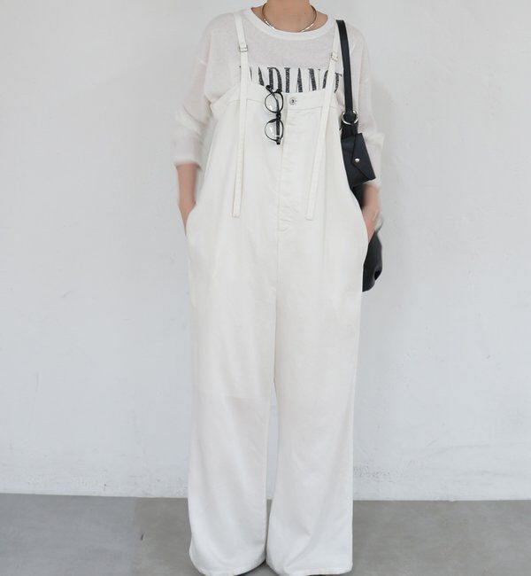  「フルイドオールインワン」|ワンピース|オフホワイト