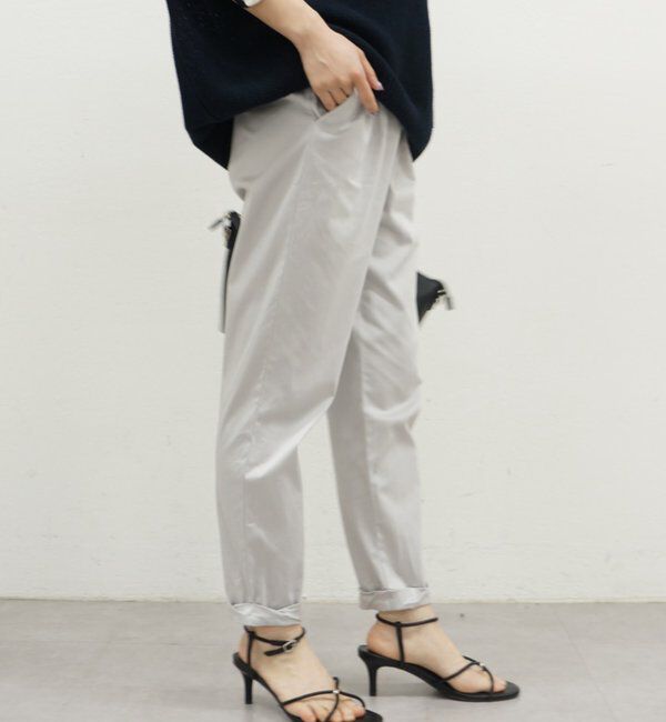  「裾ねじりパンツ」|チノ|