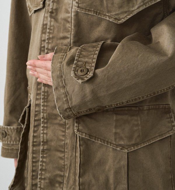  「ヴィンテージライクミリタリージャケット」|ミリタリー・モッズコート|