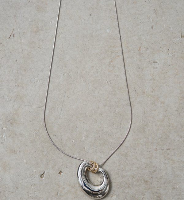  「【GALENA/ガレナ】メタルパーツネックレス」|ネックレス|シルバー