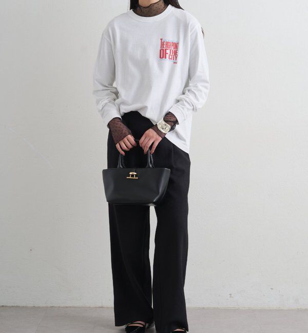  「シアーチュールハイネックプルオーバー」|Tシャツ・カットソー|