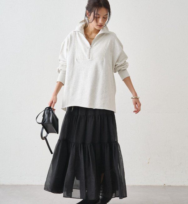  「ハーフZIPプルオーバー」|Tシャツ・カットソー|