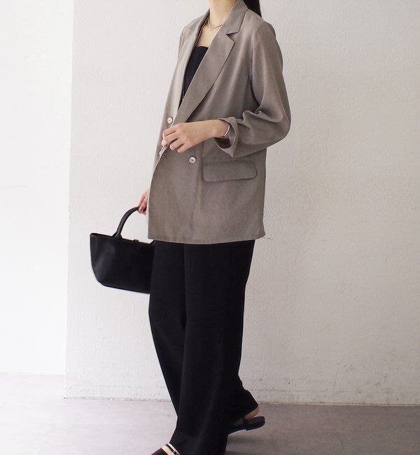  「リネンライクシアージャケット」|ベスト・ジレ|