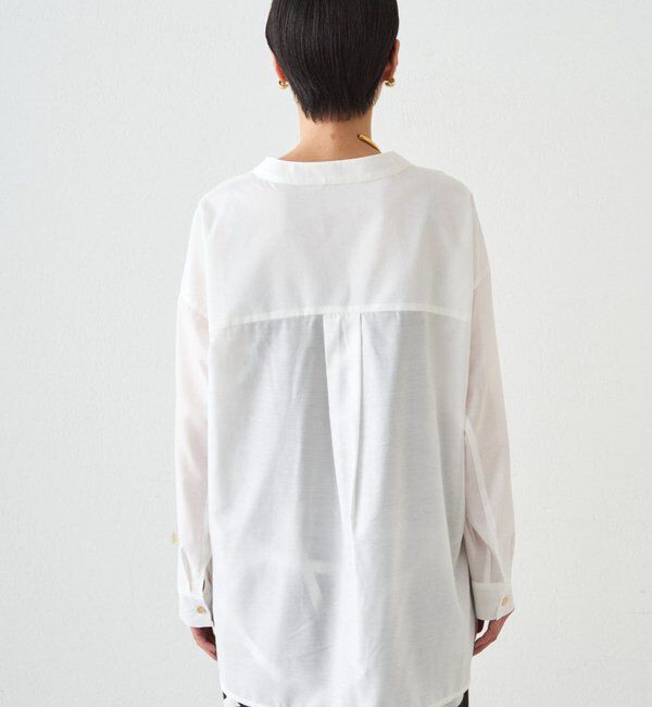 「バイヤスロングブラウス」|シャツ・ブラウス|