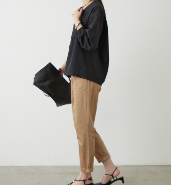  「ダブルクロスVブラウス」|シャツ・ブラウス|