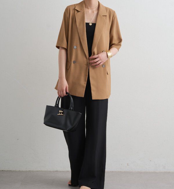  「ハーフスリーブジャケット」|テーラードジャケット|