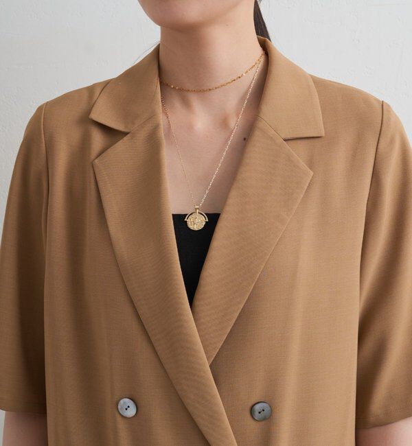  「ハーフスリーブジャケット」|テーラードジャケット|