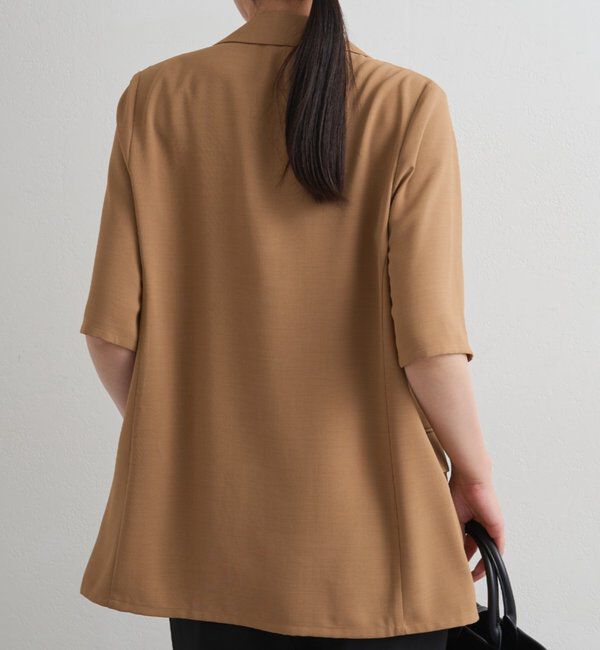  「ハーフスリーブジャケット」|テーラードジャケット|