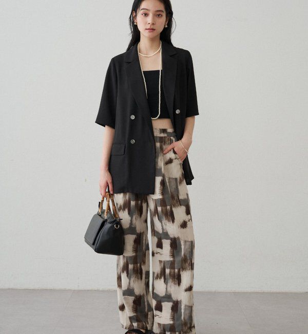  「ハーフスリーブジャケット」|テーラードジャケット|