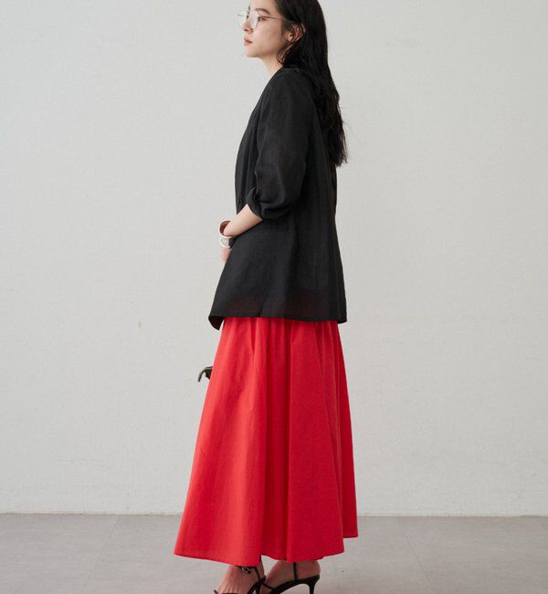  「パネルギャザースカート」|スカート|