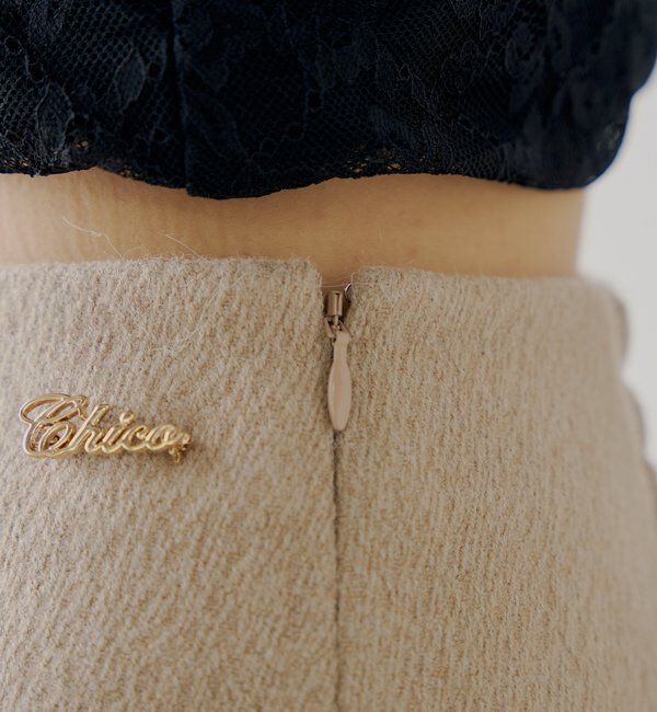  「【2サイズ展開あり】ブローチ付きコンパクトショートパンツ」|チノ|