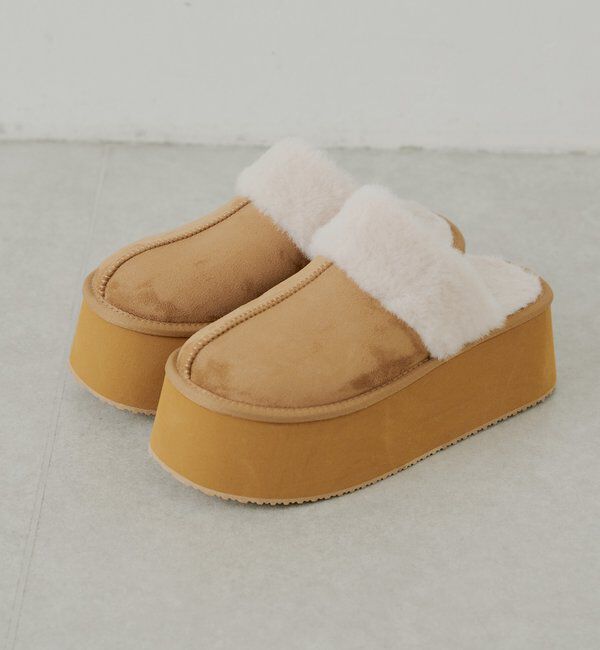  「2way厚底ムートンサボ」|その他|