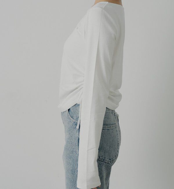  「ラインストーンロゴロンT」|Tシャツ・カットソー|