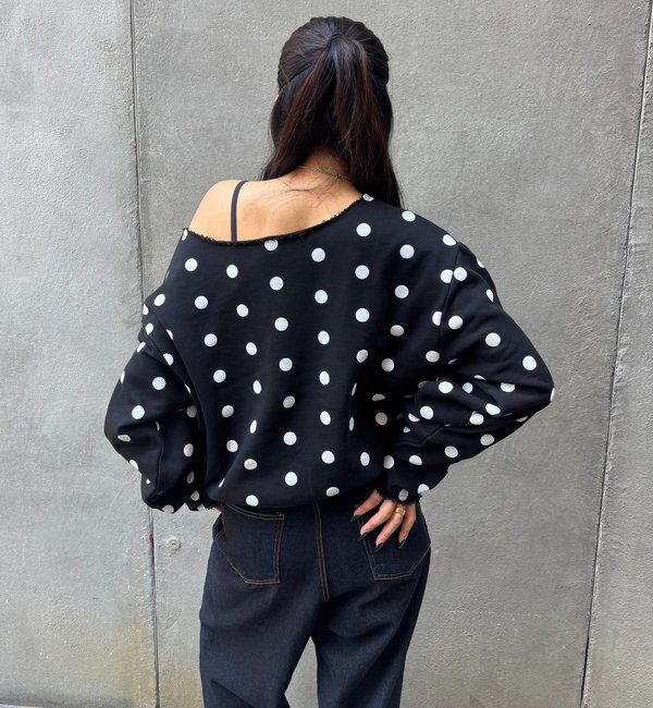  「エリオットナンバリングワンショルダースウェット」|Tシャツ・カットソー|