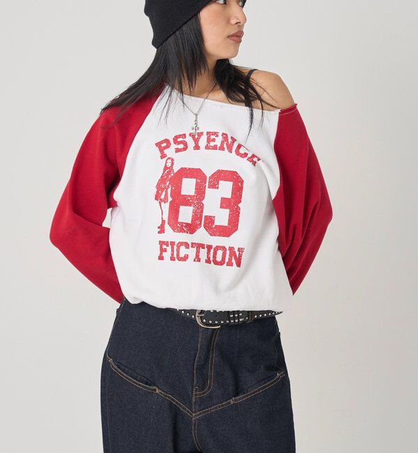  「エリオットナンバリングワンショルダースウェット」|Tシャツ・カットソー|