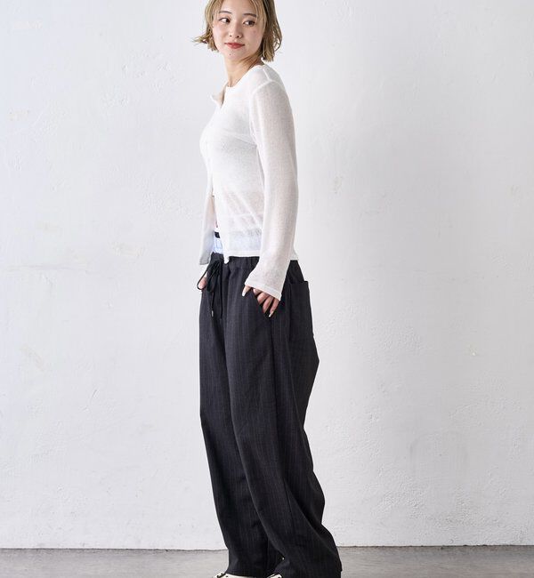  「【新色追加】Six M/シックスエム トリプルレイヤードパンツ」|チノ|