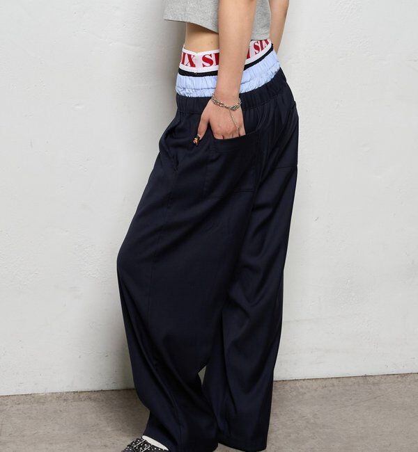  「【新色追加】Six M/シックスエム トリプルレイヤードパンツ」|チノ|