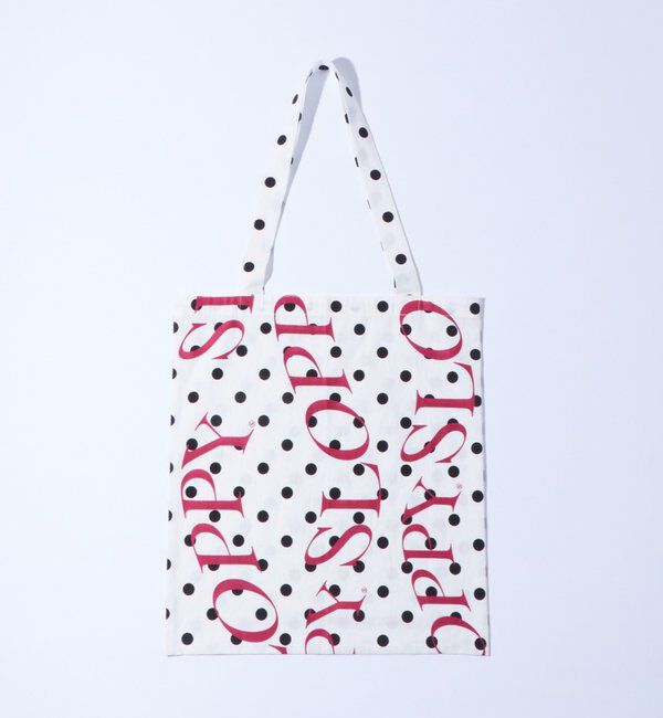  「【SLOPPY/スロッピー】ロゴトート」|トートバッグ|ホワイト