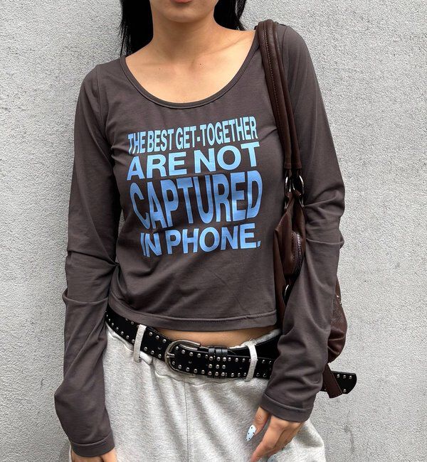  「メッセージトップス」|Tシャツ・カットソー|