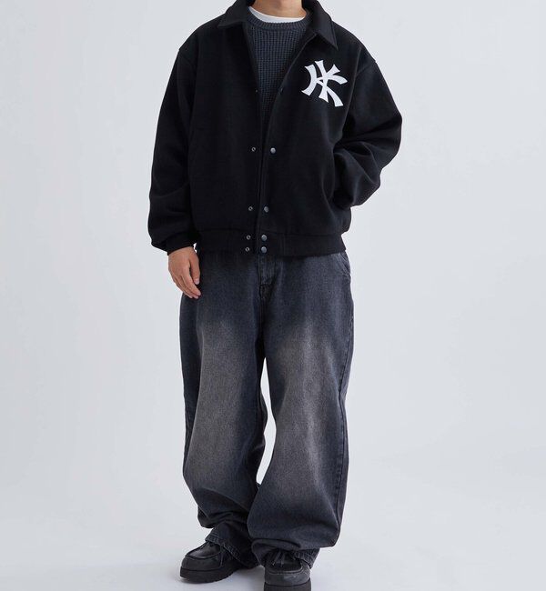  「【KOOKY'N】KYステンカラースタジャン」|ブルゾン・スタジャン|