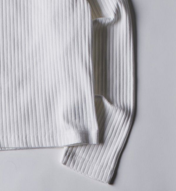  「【Sourcream】パール針抜きヘンリーL/S TEE」|Tシャツ・カットソー|