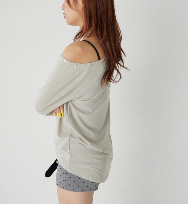  「エリオットラウンドヘムシアートップス」|Tシャツ・カットソー|