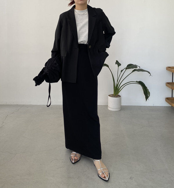  「【累計1万枚突破/全骨格◎/低身長サイズ】マキシIラインスカート」|スカート|