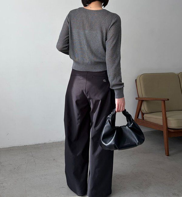  「シアーリブカーディガン」|カーディガン|