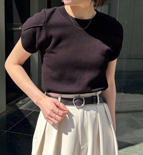  「チューリップスリーブニット」|ニット・セーター|